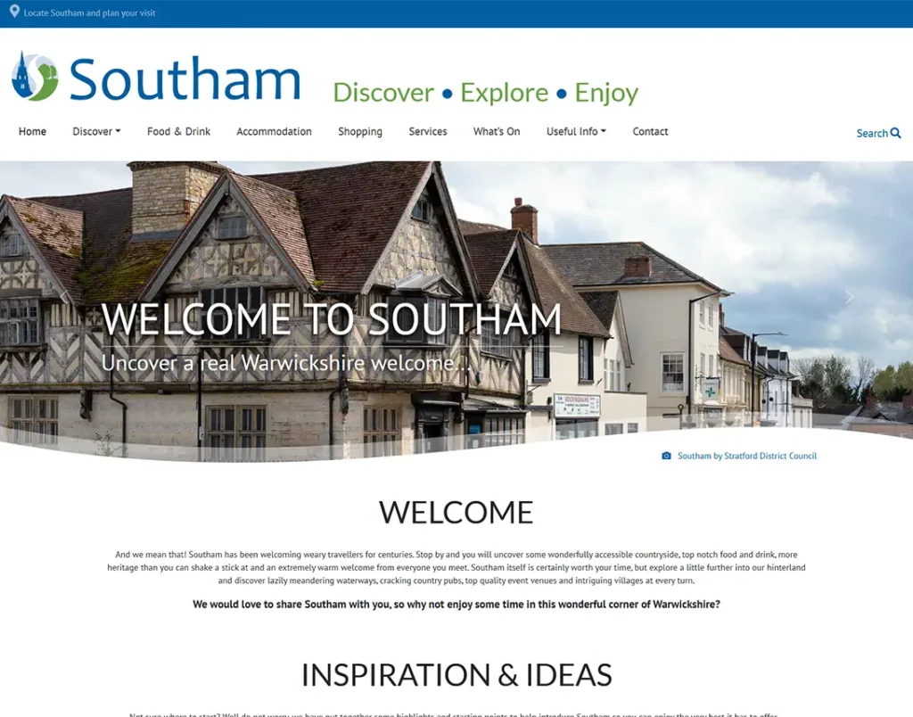 Visit Southam tourism and local business directory website